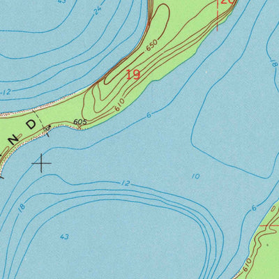 United States Geological Survey Rocky Island, WI (1963, 24000-Scale) digital map