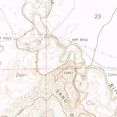 United States Geological Survey Rocky Knoll, UT (1971, 24000-Scale) digital map