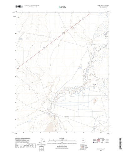 United States Geological Survey Rocky Knoll, UT (2023, 24000-Scale) digital map