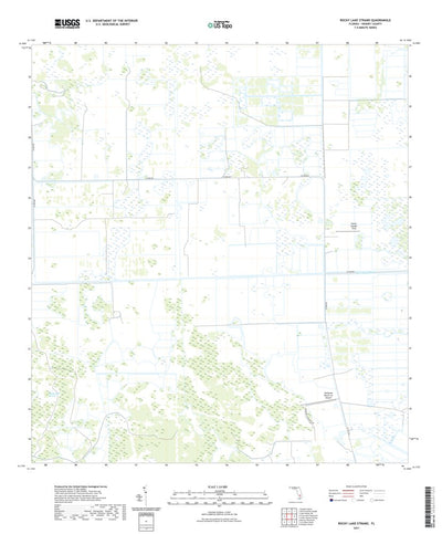United States Geological Survey Rocky Lake Strand, FL (2021, 24000-Scale) digital map