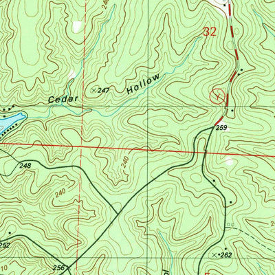 United States Geological Survey Rocky Mount, MO (1983, 24000-Scale) digital map