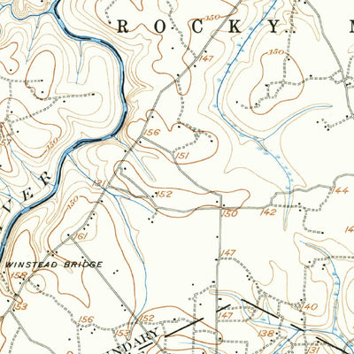United States Geological Survey Rocky Mount, NC (1902, 62500-Scale) digital map