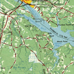 United States Geological Survey Rocky Mount, NC (1954, 250000-Scale) digital map