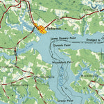 United States Geological Survey Rocky Mount, NC (1954, 250000-Scale) digital map