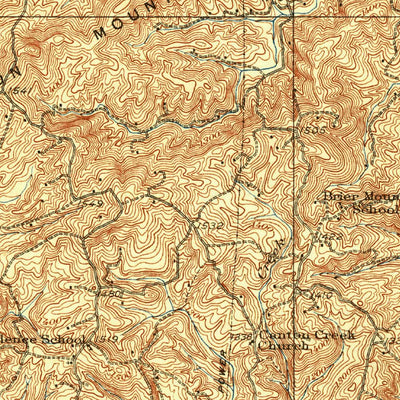 United States Geological Survey Rocky Mount, VA (1927, 62500-Scale) digital map