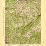 United States Geological Survey Rocky Mount, VA (1944, 62500-Scale) digital map