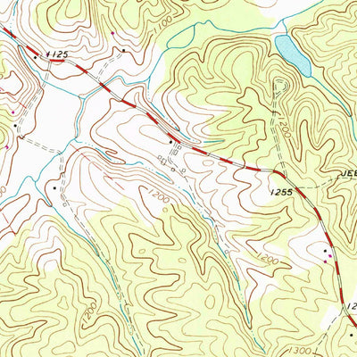 United States Geological Survey Rocky Mount, VA (1965, 24000-Scale) digital map