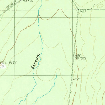 United States Geological Survey Rocky Mountain NW, ME (1987, 24000-Scale) digital map