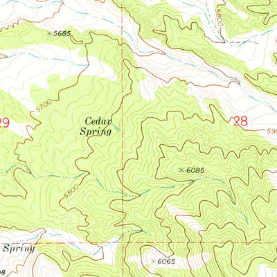 United States Geological Survey Rocky Pass Peak, UT (1971, 24000-Scale) digital map