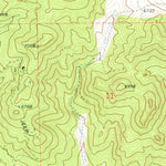 United States Geological Survey Rocky Pass Peak, UT (1971, 24000-Scale) digital map