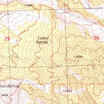 United States Geological Survey Rocky Pass Peak, UT (1991, 24000-Scale) digital map