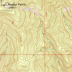 United States Geological Survey Rocky Point, ID (1964, 24000-Scale) digital map