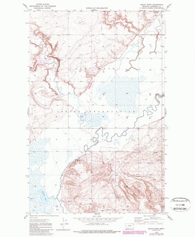 United States Geological Survey Rocky Point, MT (1947, 24000-Scale) digital map