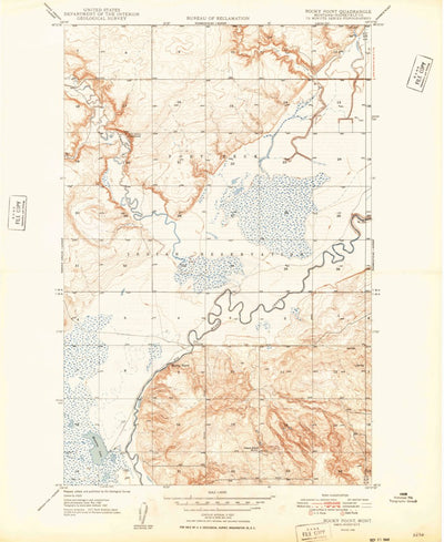 United States Geological Survey Rocky Point, MT (1948, 24000-Scale) digital map