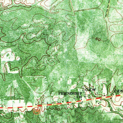 United States Geological Survey Rocky Point, NC (1970, 24000-Scale) digital map