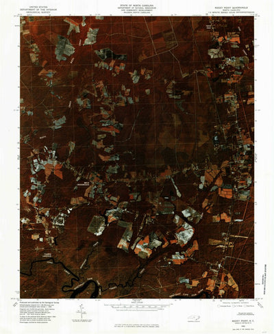 United States Geological Survey Rocky Point, NC (1980, 24000-Scale) digital map