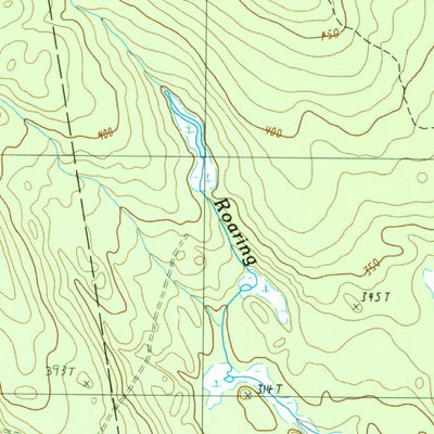 United States Geological Survey Rocky Pond, ME (1987, 24000-Scale) digital map