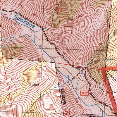 United States Geological Survey Rocky Reach Dam, WA (2003, 24000-Scale) digital map