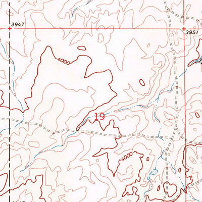 United States Geological Survey Rocky Ridge, MT (1968, 24000-Scale) digital map