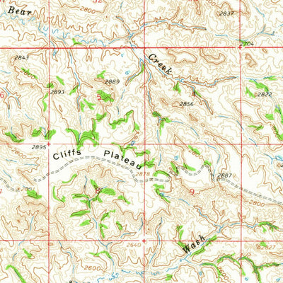 United States Geological Survey Rocky Ridge, ND (1961, 62500-Scale) digital map