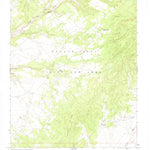 United States Geological Survey Rocky Ridge NE, AZ (1967, 24000-Scale) digital map