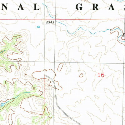 United States Geological Survey Rocky Ridge North, ND (1982, 24000-Scale) digital map