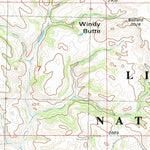 United States Geological Survey Rocky Ridge North, ND (1982, 24000-Scale) digital map