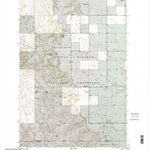United States Geological Survey Rocky Ridge North, ND (1997, 24000-Scale) digital map
