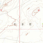 United States Geological Survey Rocky Ridge SE, AZ (1967, 24000-Scale) digital map