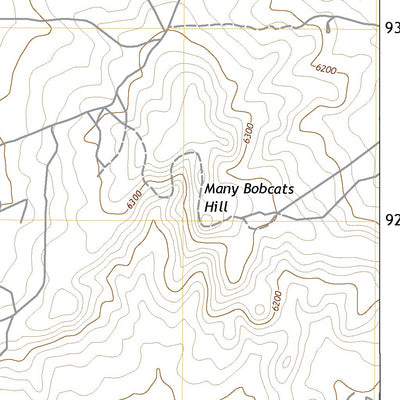 United States Geological Survey Rocky Ridge SE, AZ (2018, 24000-Scale) digital map