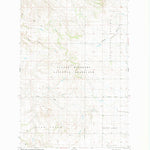 United States Geological Survey Rocky Ridge South, ND (1982, 24000-Scale) digital map