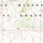 United States Geological Survey Rocky Ridge South, ND (1982, 24000-Scale) digital map