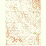 United States Geological Survey Rockyford NW, SD (1951, 24000-Scale) digital map