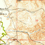 United States Geological Survey Rockyford SE, SD (1951, 24000-Scale) digital map