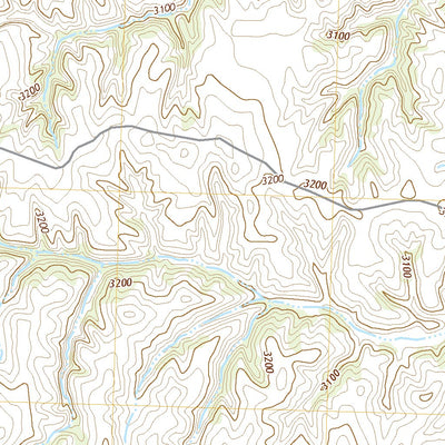 United States Geological Survey Rockyford SE, SD (2021, 24000-Scale) digital map
