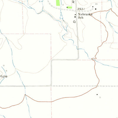 United States Geological Survey Rockypoint, WY (1972, 24000-Scale) digital map