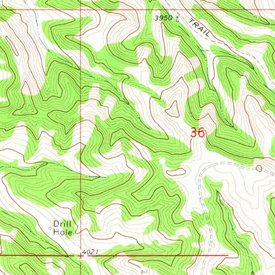 United States Geological Survey Rockypoint, WY (1972, 24000-Scale) digital map