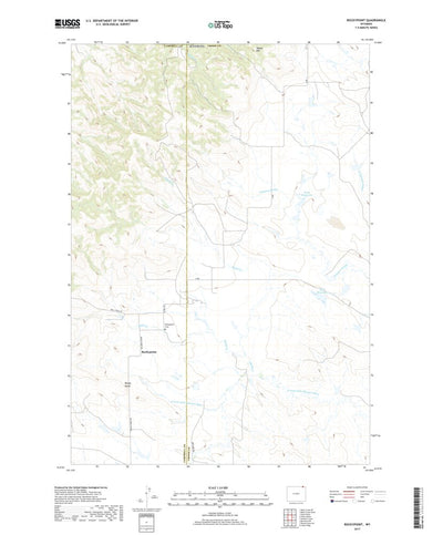 United States Geological Survey Rockypoint, WY (2017, 24000-Scale) digital map
