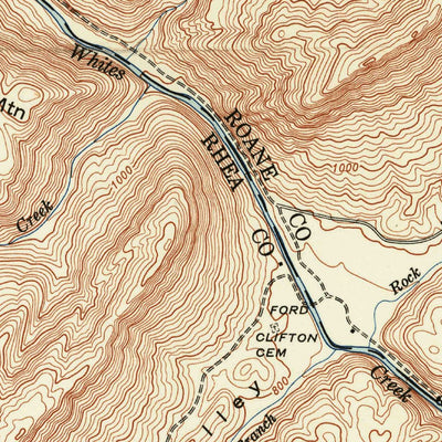 United States Geological Survey Roddy, TN (1947, 24000-Scale) digital map