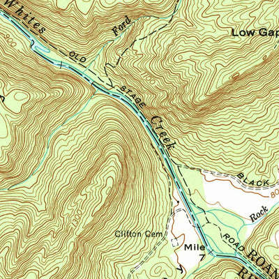 United States Geological Survey Roddy, TN (1973, 24000-Scale) digital map