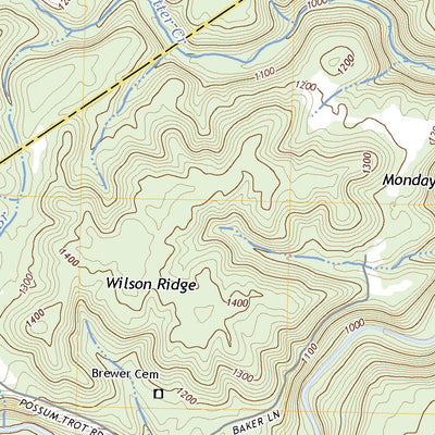 United States Geological Survey Roddy, TN (2022, 24000-Scale) digital map
