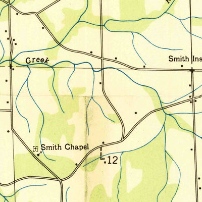 United States Geological Survey Rodentown, AL (1936, 24000-Scale) digital map