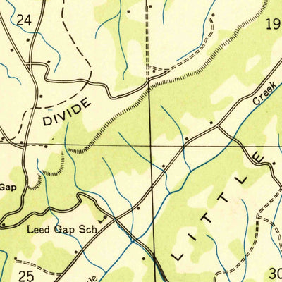 United States Geological Survey Rodentown, AL (1936, 24000-Scale) digital map