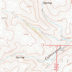 United States Geological Survey Rodeo Creek NE, NV (1968, 24000-Scale) digital map