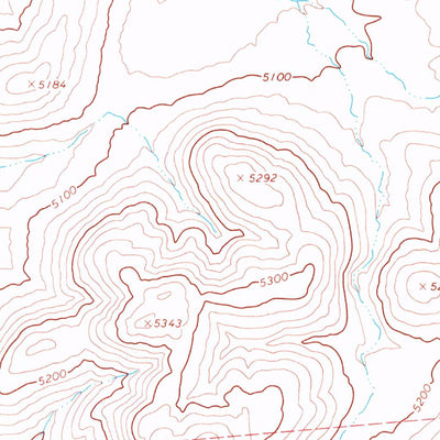 United States Geological Survey Rodeo Creek NW, NV (1968, 24000-Scale) digital map