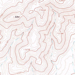 United States Geological Survey Rodeo Creek NW, NV (1968, 24000-Scale) digital map