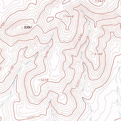 United States Geological Survey Rodeo Creek NW, NV (1968, 24000-Scale) digital map