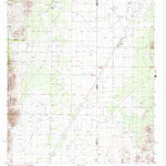 United States Geological Survey Rodeo, NM-AZ (1987, 24000-Scale) digital map