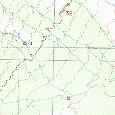 United States Geological Survey Rodeo, NM-AZ (1987, 24000-Scale) digital map