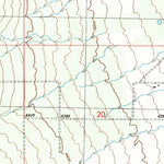 United States Geological Survey Rodeo, NM-AZ (1996, 24000-Scale) digital map